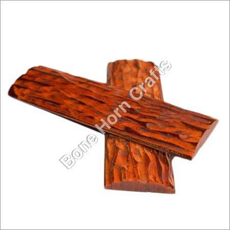 Dyed Stabilized Stag Orange Color Bone Knife Handle Radius Scales