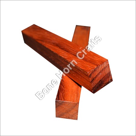 Red Wood Pen Blank