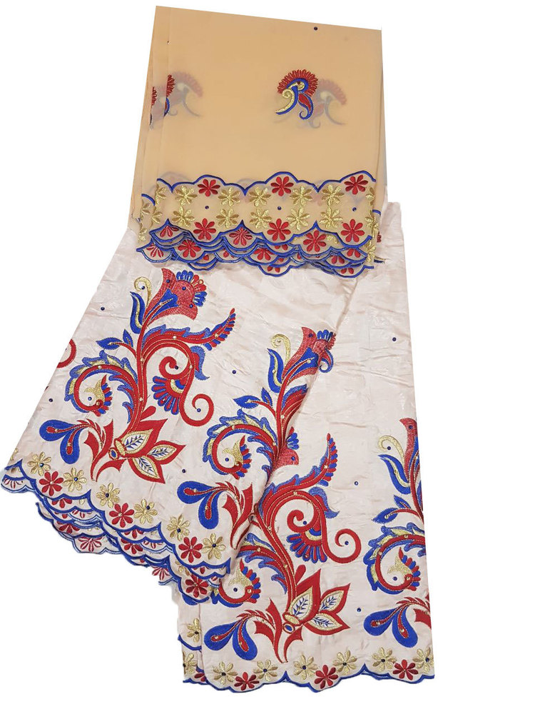 Traditional Bazin Embroidery