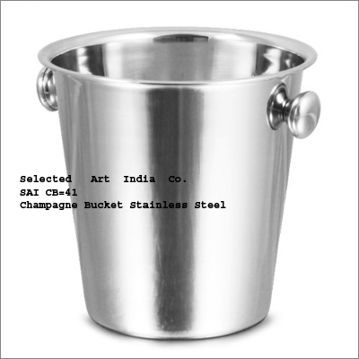 Champagne Steel Bucket SAI