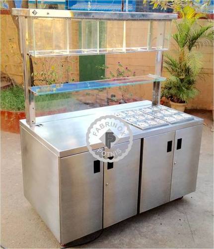 Single Sided Stainless Steel Chat Counter