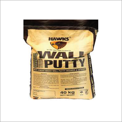 White Cement Based Powder Putty