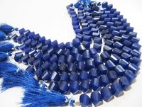 Natural Blue Sapphire 9 To 10 Mm Sold Per Strand 10 Inches Long - Beads Material: Stone