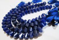 Natural Blue Sapphire 9 to 10 mm Sold Per Strand 10 inches long