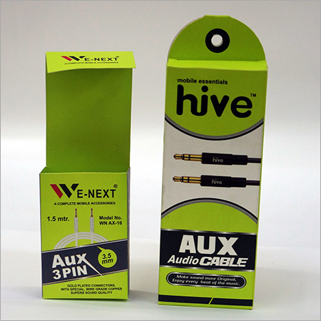 AUX Cable Packaging Box