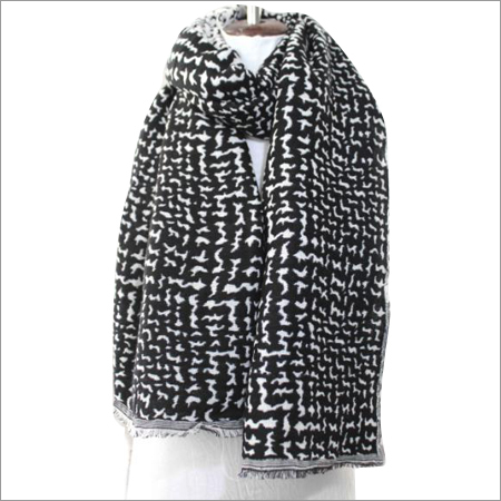 Machine Made Wool Scarf