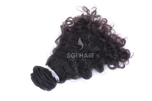 Natural Color Curly Human Hair