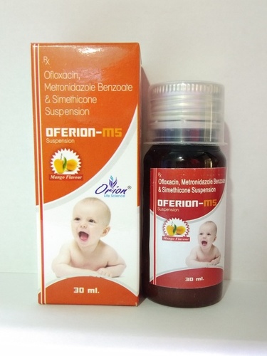 Ofloxacin, Metronidazole Benzoate and Simethicone Syrup