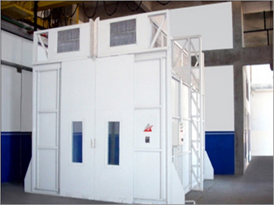Down Draft Paint Spray Booth