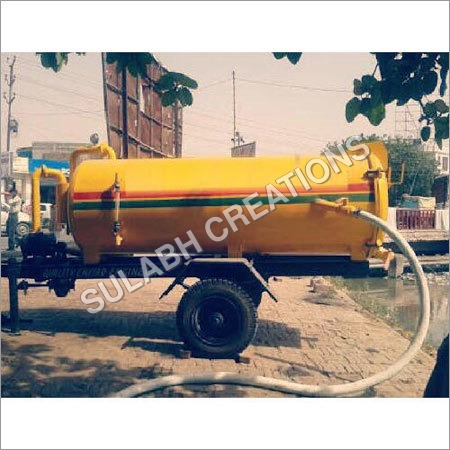 Mild Steel Sewage Suction Machine Capacity: 500- 8000 Liter/day