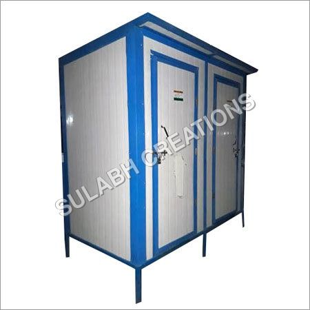 Steel Two In One Puff Toilet Cabins