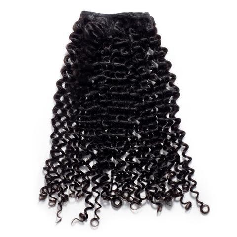 Natural Black Tight Curly Human Hair