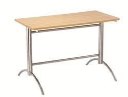 STEEL CAFETERIA TABLE