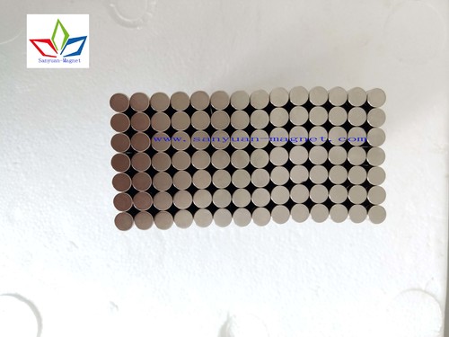 NdFeB Magnet - Neodymium Iron Boron Round, d6.35x3.2mm, Nickel Plated, 0.76g | Exceptional Strength, High Density, Easy Machinability