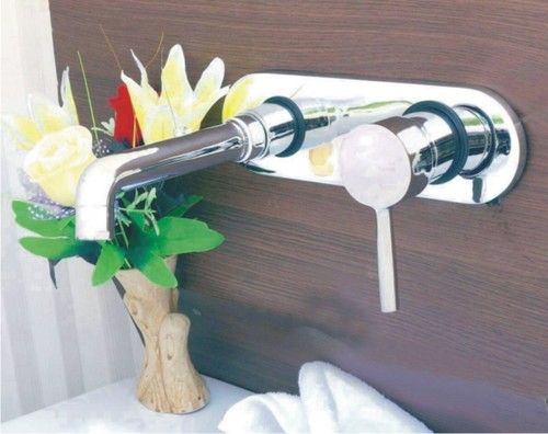 Single Lever Basin Mixer Wall Mounted