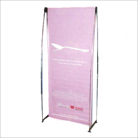 Spring Up Banner Stand Shree Siddhivinayak Fabricators Opposite