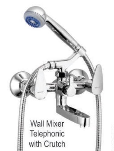Wall Mixer Telephonic with Crutch