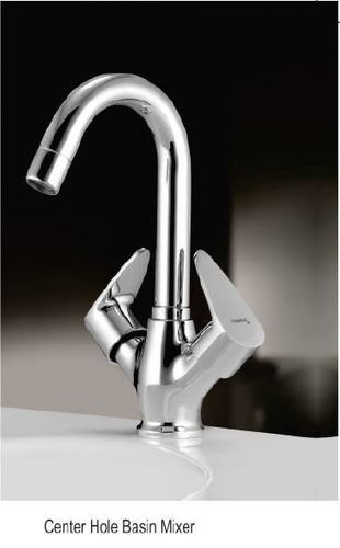 Stainless Steel Center Hole Basin Mixer