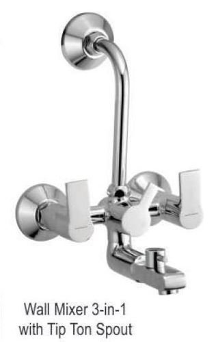 3 in 1 Wall Mixer with Tip Spout