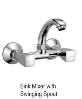 Sink Mixer With Swinging Spout