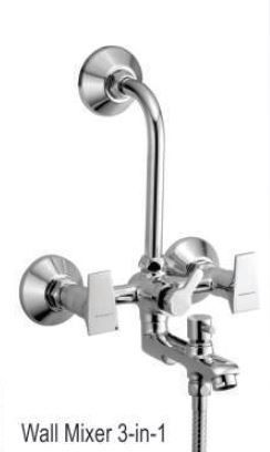 Stainless Steel Wall Mixer 3-In-1