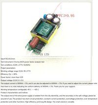 Built-in Led Driver Power Supply 3-6x3w Input Ac 85-277v Output Dc 12v-21v/900ma5%