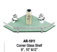 Corner Glass Shelf