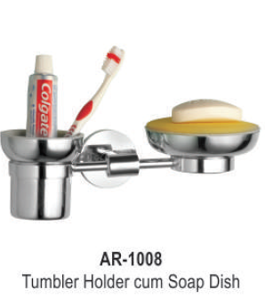 Tumbler Holder Cum Soap Dish