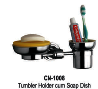 Tumbler Holder cum Soap Dish