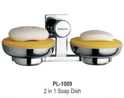 Stainless Steel 2 In 1 Soap Dish