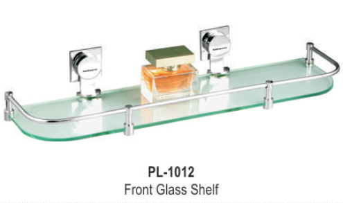 Cast Iron Front Glass Shelf