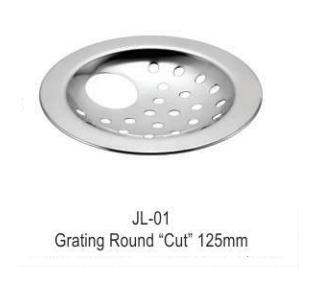 JL-01 Grating Round Cut 125 mm