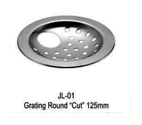 JL-01 Grating Round Cut 125 mm