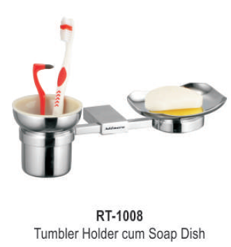 Tumbler Holder cum Soap Dish