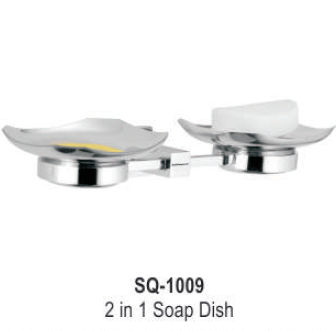 Stainless Steel 2 In 1 Soap Dish