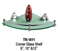 Corner Glass Shelf