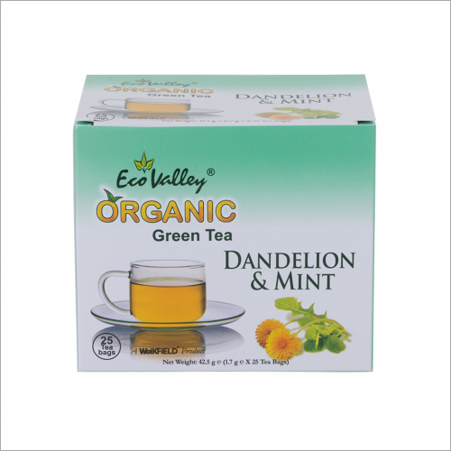 Mint Green Tea Relaxing