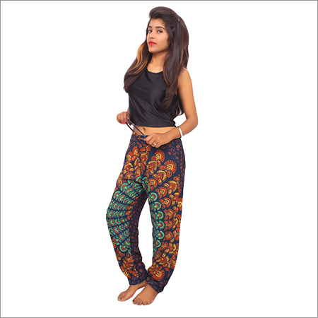 Ladies Mandala Print Harem Pants