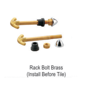 Stainless Steel Rack Bolt Brass