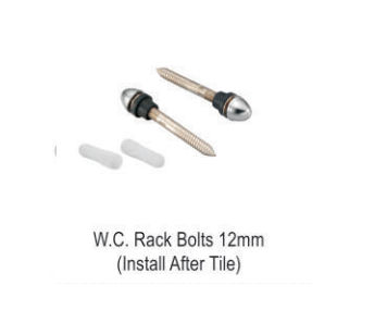 W.C Rack Bolts 12 mm