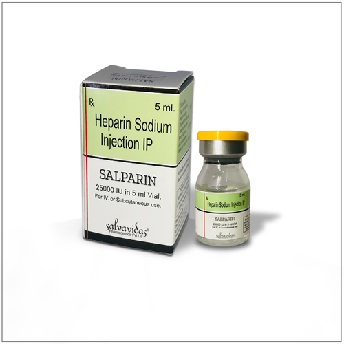 Heparin Injection Application: Intravenous