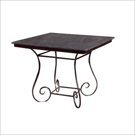 Raw Iron Industrial Table