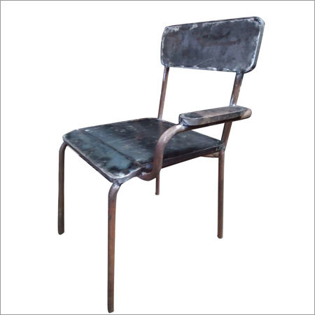 Wrought Iron Chair With Handles