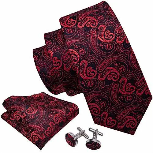 Red Paisley Tie Red Paisley Tie