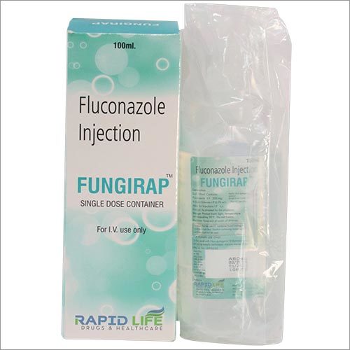 Fluconazole Injection USP - 100 Boxes, Liquid Antifungal Medication for Treating Fungal Infections in Mouth, Throat, Esophagus, Abdomen, Lungs, and Blood