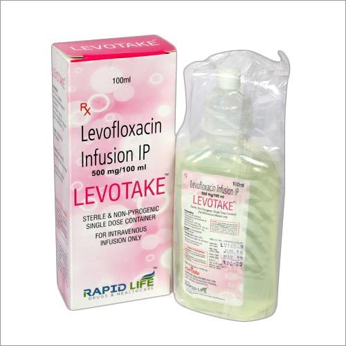 Levofloxacin Infusion - 500mg/100ml Sterile Antibiotic Injection | Treats Sinus Skin Lung Ear Bone Joint Infections Urinary Tract Infections