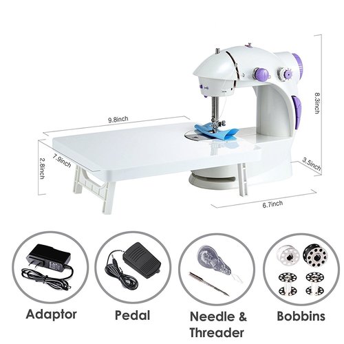 Mini Sewing Machine with table