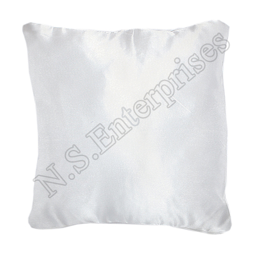 12x12 Satin Sublimation Pillow - White, Square Shape | Perfect For Custom Designs With Sublimation Paper & Ink