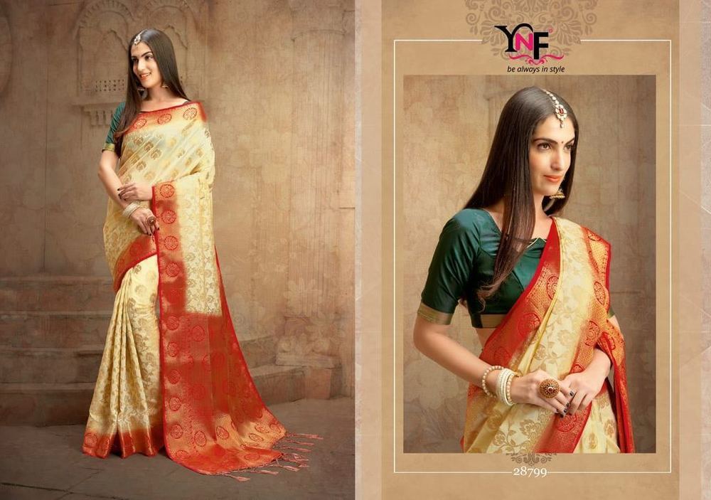 Indian designer banarasi soft silk sarees