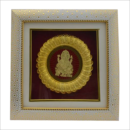 Ganesh Golden Photo Frame